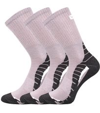 Unisex froté ponožky - 3 páry Trim Voxx světle šedá