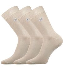 Pánské vzorované ponožky - 3 páry Žolík II Boma béžová