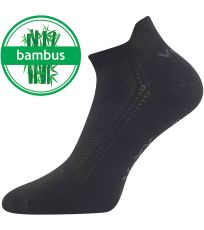 Unisex nízké bambusové ponožky - 3 páry Blake Voxx černá