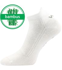 Unisex nízké bambusové ponožky - 3 páry Blake Voxx bílá