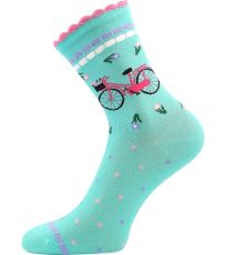 Dámské trendy ponožky - 3 páry Francesca Lonka bike