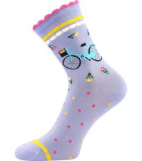 Dámské trendy ponožky - 3 páry Francesca Lonka bike