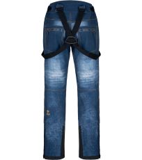 Pánské softshellové lyžařské kalhoty JEANSO-M KILPI Tmavě modrá