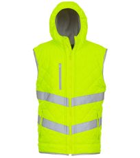 Reflexní prošívaná vesta HV007 YOKO Hi-Vis Yellow