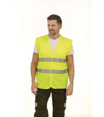 Reflexní bezpečnostní vesta HVW102 YOKO Hi-Vis Yellow