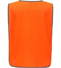 Unisex reflexní vesta HVJ259 YOKO Fluorescent Orange