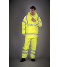 Hi-Vis prodyšné kalhoty do deště HVS451 YOKO Hi-Vis Yellow