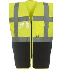 Reflexní multifunkční vesta HVW801 YOKO Hi-Vis Yellow