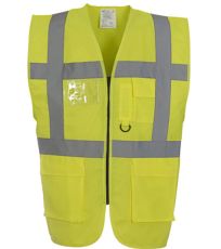 Reflexní multifunkční vesta HVW801 YOKO Hi-Vis Yellow