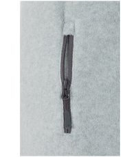 Pánská fleecová mikina H4Z17-PLM002 4F GREY MELANGE