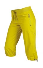 Kalhoty dámské v 3/4 délce bokové 99583 LITEX žlutozelená