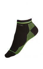 Sportovní ponožky polovysoké 99637 LITEX reflexně zelená