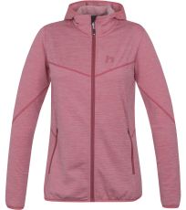 Dámská mikina DAGNYS HOODY HANNAH quartz pink mel