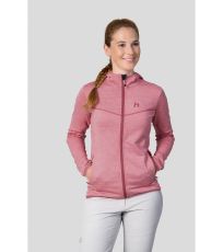 Dámská mikina DAGNYS HOODY HANNAH quartz pink mel