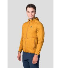 Pánská mikina DAMAR HOODY HANNAH golden yellow mel