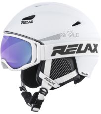 Lyžařská helma WILD RELAX bílá