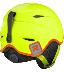 Dětská lyžařská helma TWISTER RELAX žlutá