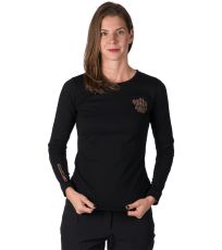 Dámské triko z organické bavlny HAILIE NORTHFINDER černá