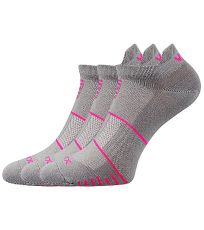 Dámské sportovní ponožky - 3 páry Avenar Voxx světle šedá