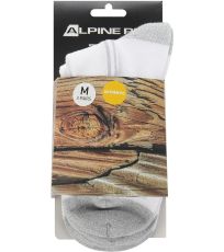 Unisex ponožky 3ks 3HARE 2 ALPINE PRO bílá