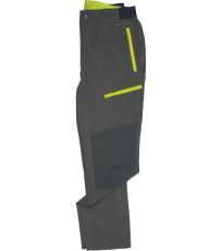 Pánské prodloužené strečové kalhoty L-SURE ELIAS Cerva olivová