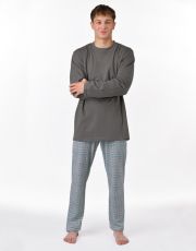 Pánské dlouhé pyžamo 79193P GINA