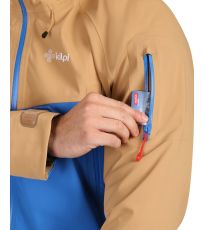 Pánská hardshellová bunda TRINITY-M KILPI Modrá