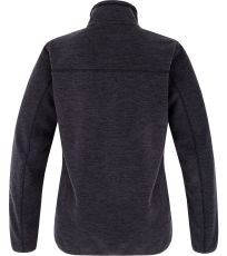 Dámská fleece mikina LIVELA II HANNAH anthracite mel