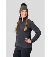 Dámská fleece mikina LIVELA II HANNAH anthracite mel