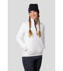 Dámská fleece mikina LIVELA II HANNAH bright white mel