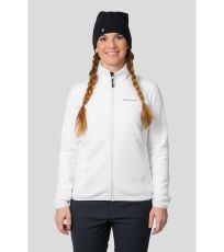 Dámská fleece mikina LIVELA II HANNAH bright white mel