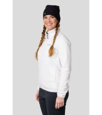 Dámská fleece mikina LIVELA II HANNAH bright white mel