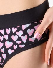 Dámské klasické kalhotky s úzkým bokem 10296P GINA 