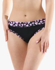 Dámské klasické kalhotky s úzkým bokem 10297P GINA