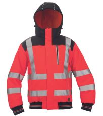 Zimní bunda HI-VIS KNOXFIELD HVPS WINT Cerva