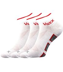 Unisex sportovní ponožky - 3 páry Dukaton silproX Voxx bílá