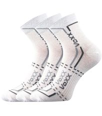 Unisex sportovní ponožky - 3 páry Franz 03 Voxx bílá