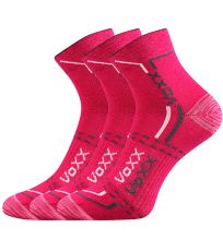 Unisex sportovní ponožky - 3 páry Franz 03 Voxx magenta