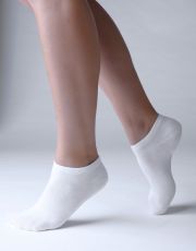 Ponožky kotníčkové 82005P GINA bílá