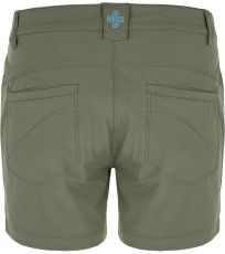 Dámské outdoorové šortky BREE-W KILPI Khaki