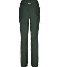 Dámské outdoorové kalhoty JASPER-W KILPI Tmavě zelená