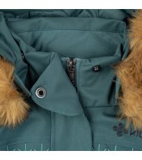 Dámský zimní kabát PERU-W KILPI Tmavě zelená