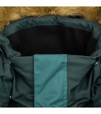 Pánská zimní bunda ALPHA-M KILPI Tmavě zelená