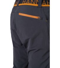 Pánské prodyšné kalhoty NIGUEL II HANNAH Anthracite (orange)