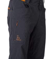Pánské prodyšné kalhoty NIGUEL II HANNAH Anthracite (orange)