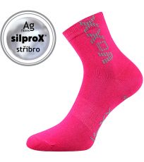 Dětské sportovní ponožky - 3 páry Adventurik Voxx magenta