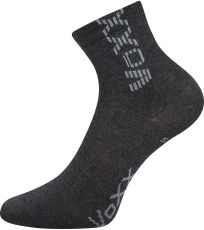Dětské sportovní ponožky - 3 páry Adventurik Voxx tmavě šedá melé