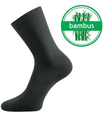 Unisex ponožky - 3 páry Badon-a Lonka tmavě šedá