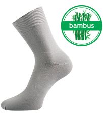 Unisex ponožky - 3 páry Badon-a Lonka světle šedá