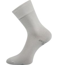 Unisex ponožky z bio bavlny - 3 páry Bioban Lonka světle šedá